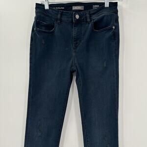 DL1961 Women's Florence Mid Rise Instasculpt Skinny Jeans SIZE 27 Long